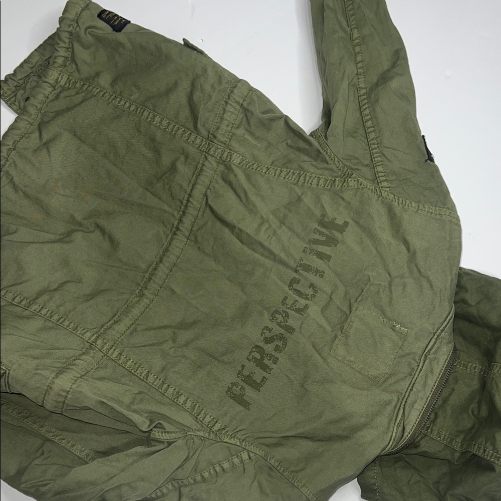 Zara Boys Aviator Olive Green Jacket size 6 - Picture 10 of 10